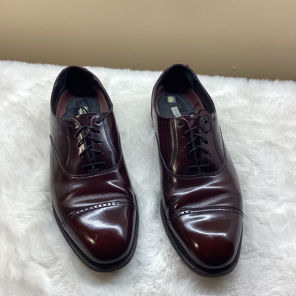 Florsheim Burgundy Leather Derbys